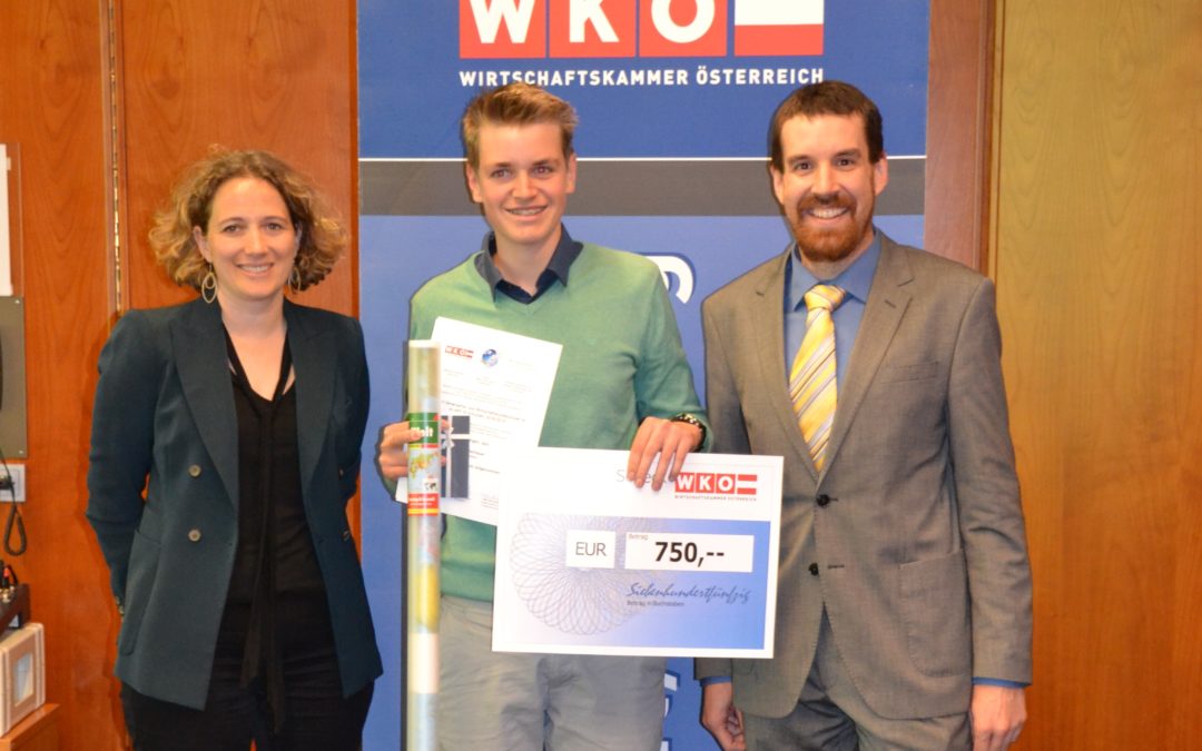 3. Platz beim Geonomic Award der Wirtschaftskammer Wien