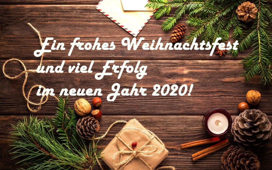 Frohe Weihnachten und ein gutes neues Jahr!