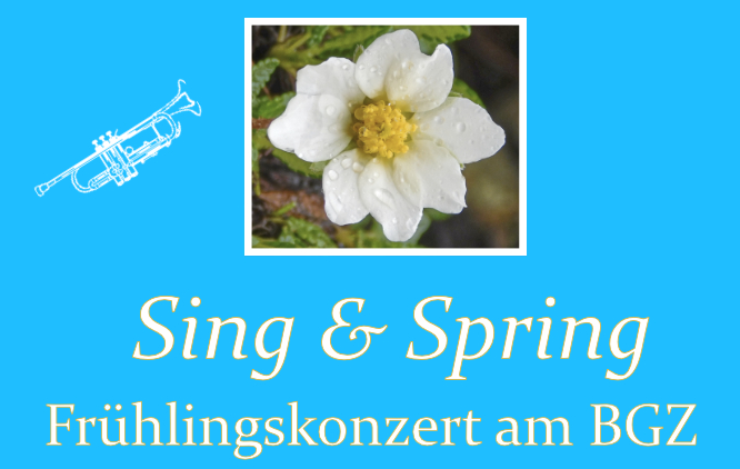 Sing & Spring –  Frühlingskonzert am BGZ